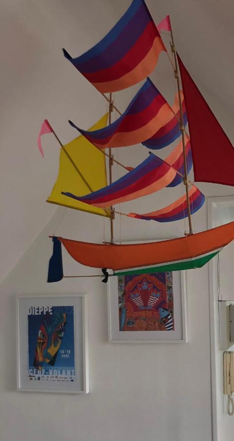Toutes Voiles Dehors - Vue Mer & Chateau - Cosy Dieppe Kültér fotó